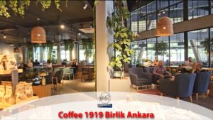 کافه 1919؛ ترکیب عطر قهوه، فضای خنک و چیدمان دلنشین در قلب آنکارا coffee 1919 birlik ankara
