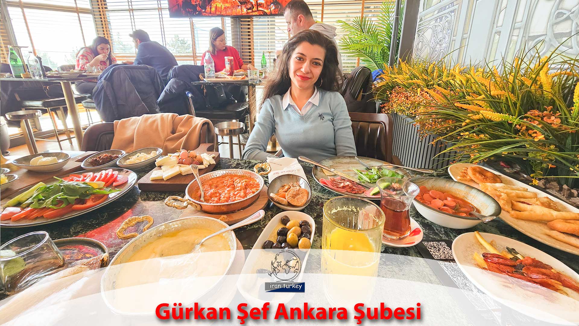 صبحانه ترکی لوکس در آنکارا | گورکان شف مرکز خرید کوزو | Gürkan Şef Kahvaltı Ankara صبحانه ترکی لوکس در آنکارا | گورکان شف مرکز خرید کوزو | Gürkan Şef Kahvaltı Ankara