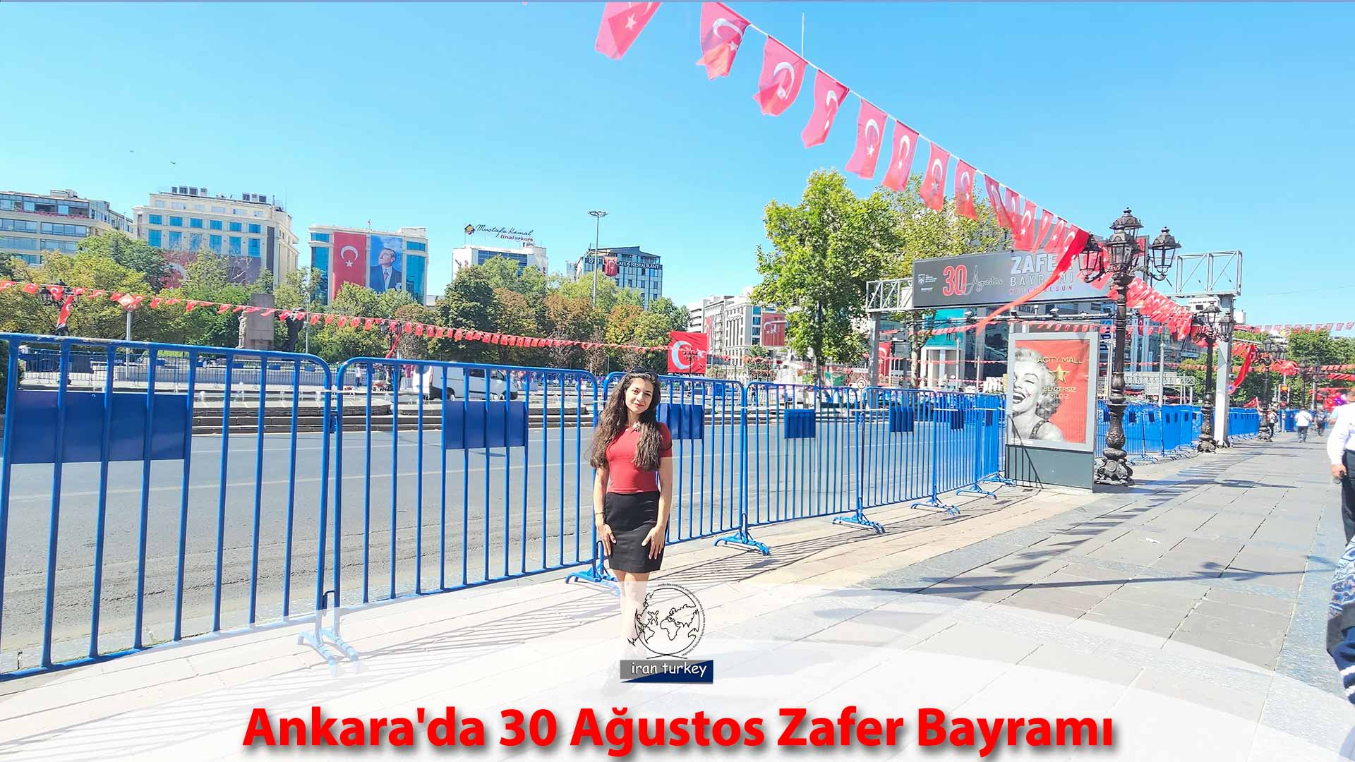 Ankara'da 30 Ağustos Zafer Bayramı ۳۰ آگوست؛ روز پیروزی ملت ترکیه
