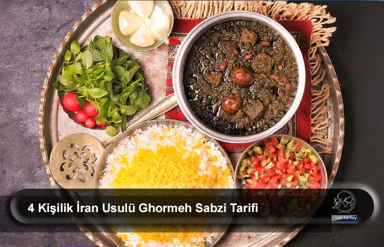 4 kişilik İran usulü Ghormeh Sabzi tarifi